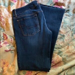 Dark Wash Wife Leg Jeans